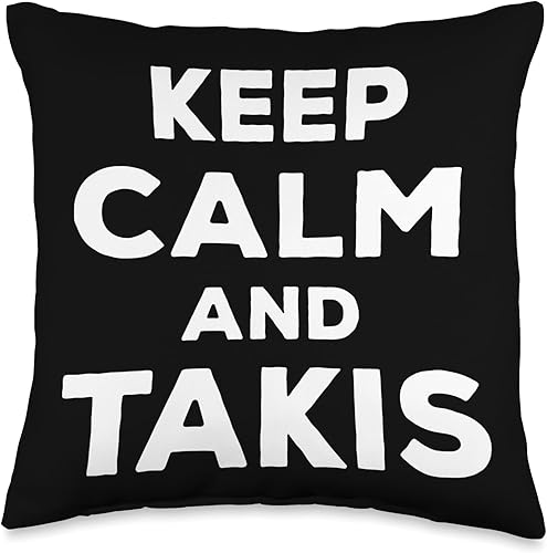 Miniatura 5 de Let's Wear This Fun Keep Calm And Eat Takis Foodie Almohada de 18 x 18 pulgadas, multicolor