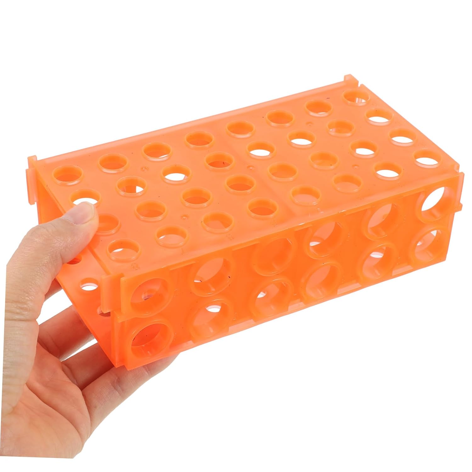 Zerodeko 2Pcs Rack Holder for Microcentrifuge Tubes for Lab Organization and Sample Storage Compatible Tubes