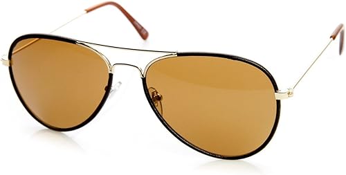 Clásico Metal Dos Tonos Piloto Teardrop Aviator Gafas de sol