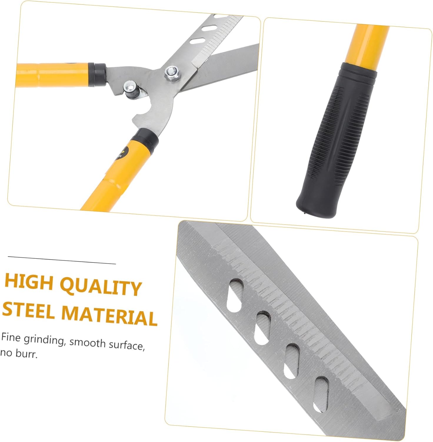 Gardening Tool Pruning Scissor for Tree Trimming Lightweight Non-slip Handle for Professionals and Diyers