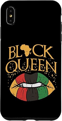 Miniatura 13 de iPhone 13 Pro Black Queen Lip Africa Flag Pride History Afro Women Gift Case