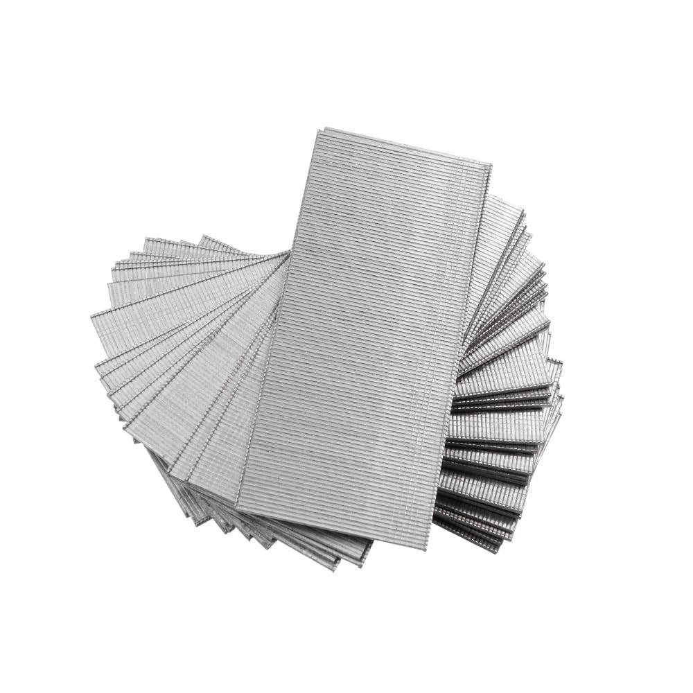 1000pcs Framing Stable Nails Length 50mm, Silver Air Nailer Appliance Pins Nail for F50B Framing Nailer