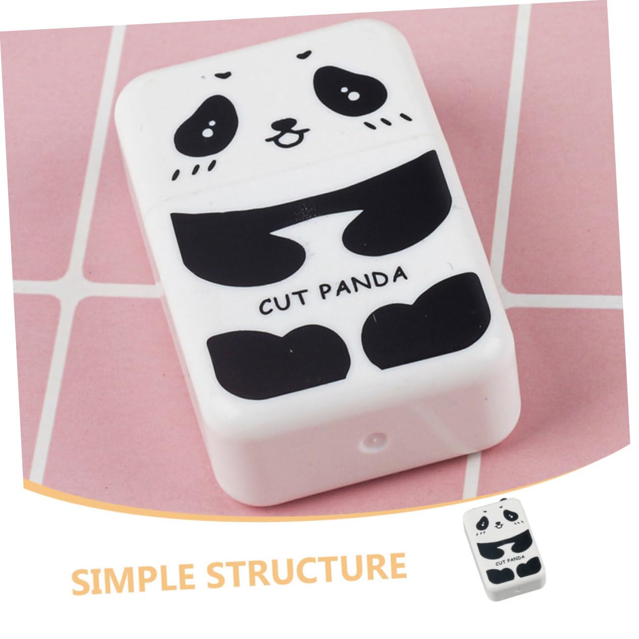 HOMSFOU 4 Sätze Panda Radiergummis Kreative Radierer Für Künstler Niedliche Bleistift Radiergummis Für Schule Und Büro Geschenkidee Für Freunde 10 Stück * 4