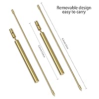 Vista 3 de Dowsing Rods Copper, 2PCS Divining Rods - Solid Copper and Brass With Gift Box and Bag - Detect Gold, Water, Ghost Hunting, Locating Lost Items