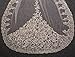 Cibelle Women's 1T Floral Appliques Lace Sequin Wedding Veils 3 Merters Long Birlda Veil Champagne