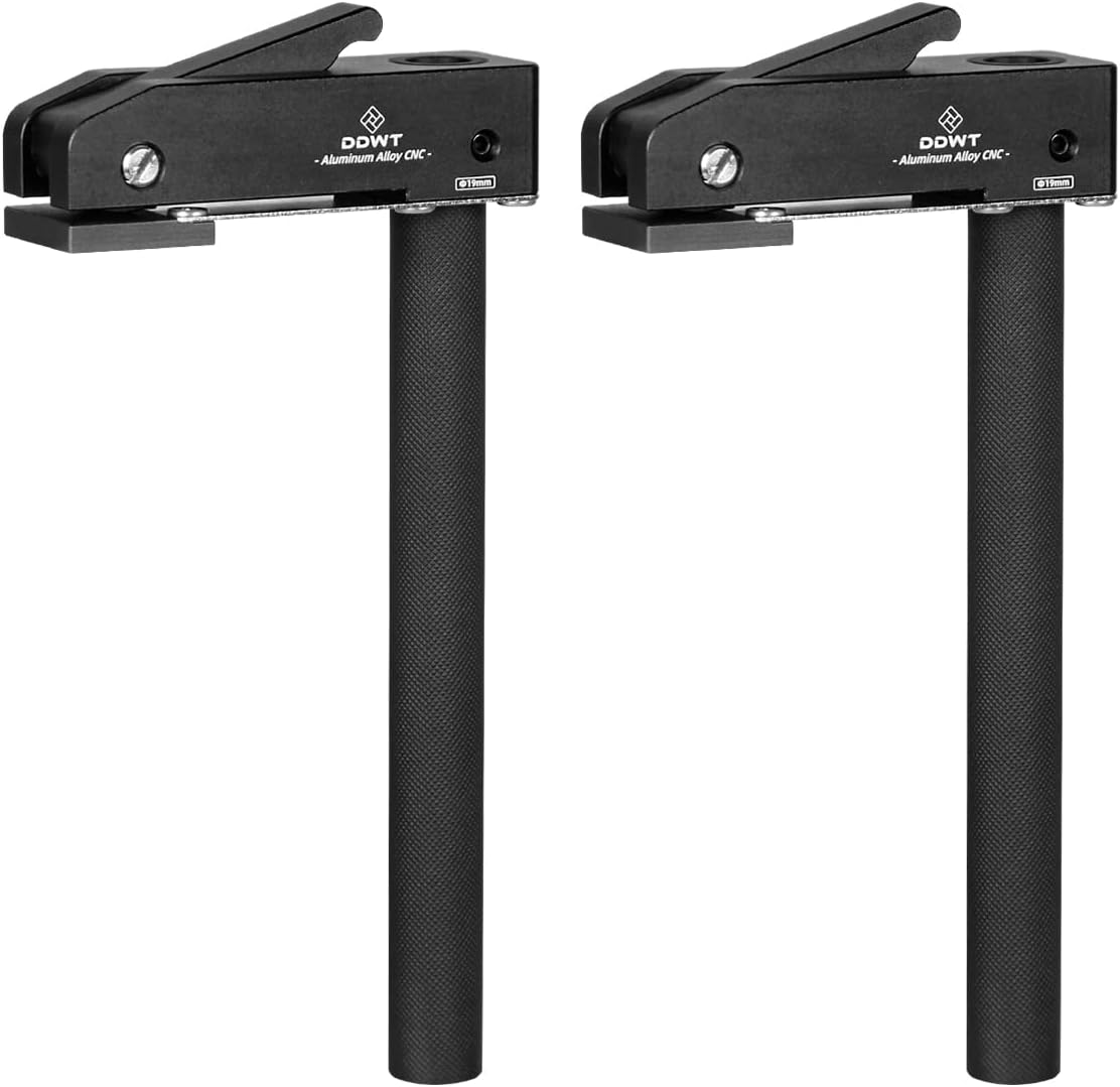 2 Pack MFT Style Hold Down Clamp Long Bench Dog Clamp 3/4 Inch Dog Hole