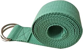 Toddmomy Yoga Bands D Ring Yoga Strap Yoga Rope Stretch Belt Stretch Rope Sports Belt To Stretch Yoga Straps Yoga Strap for Stretching Yoga Fitness Strap Yoga Exercise Strap
