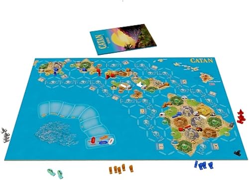 Miniatura 4 de CATAN Hawai'i SCENARIO EXPANSION - Excursión de Pesca Tropical para CATAN Seafarers! Juego de Estrategia, Juego Familiar para Niños y Adultos,