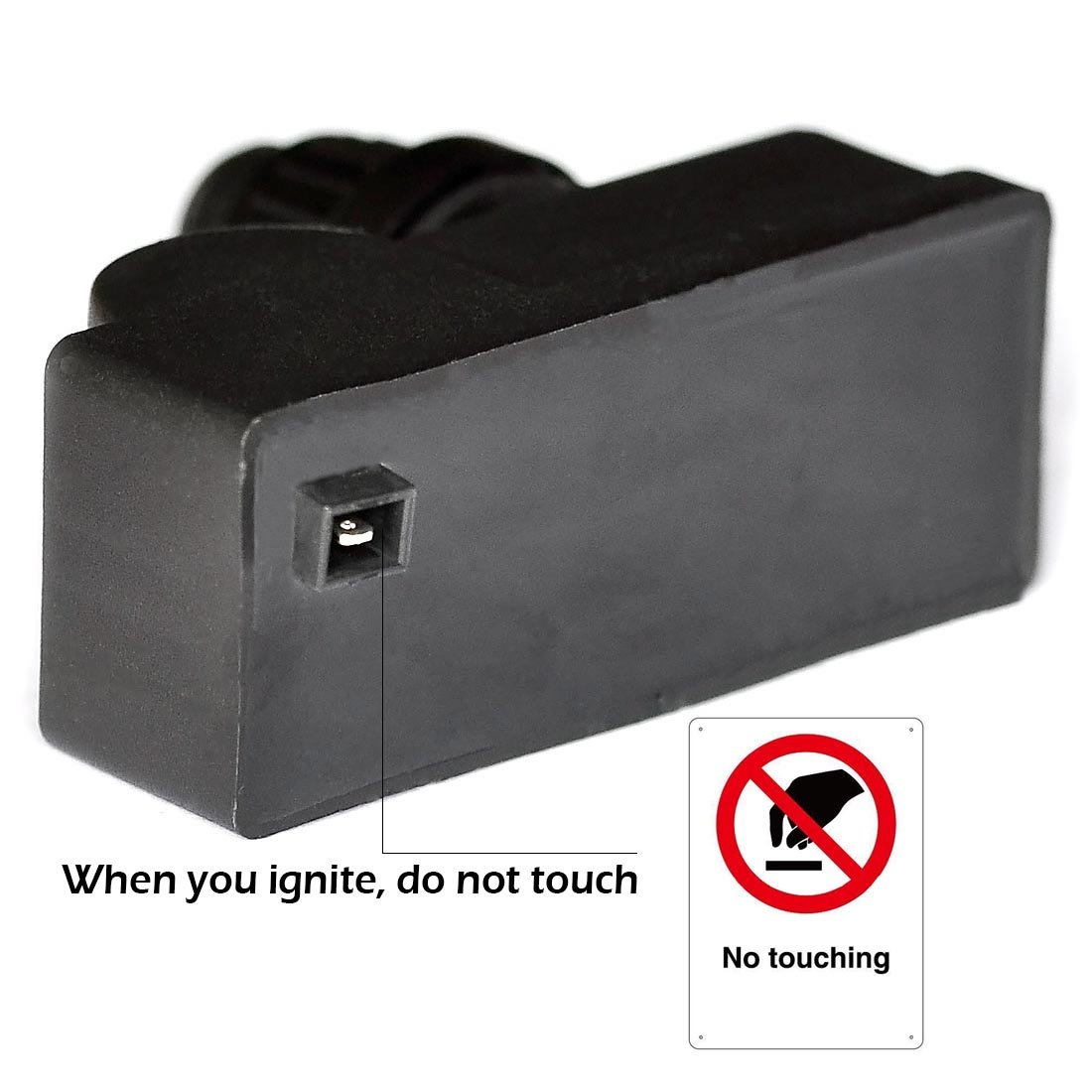 (1Pack) Spark Generator 1 Outlet Battery Push Button Ignitor Igniter