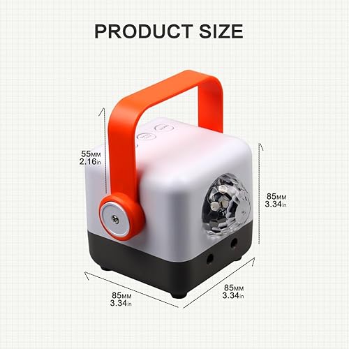 Miniatura 9 de DJANT Luces de bola de discoteca para fiesta de DJ, proyector de luces estroboscópicas de escenario, activado por sonido con control remoto para el