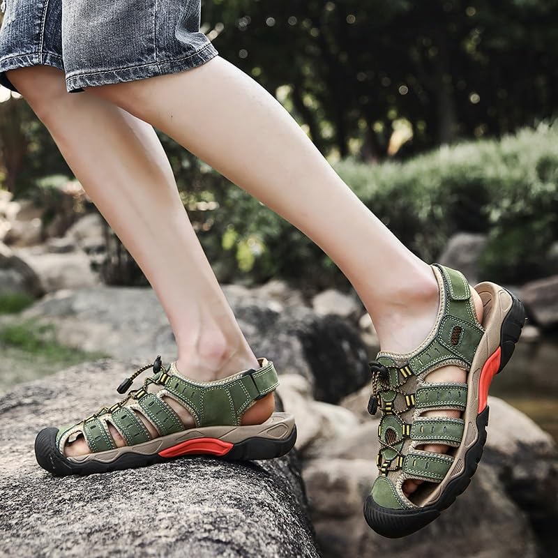 Men Outdoor Shoes Comfort Beach Sandals Men Shoes Men's Sandals Soft Sandals Shoes(46)3