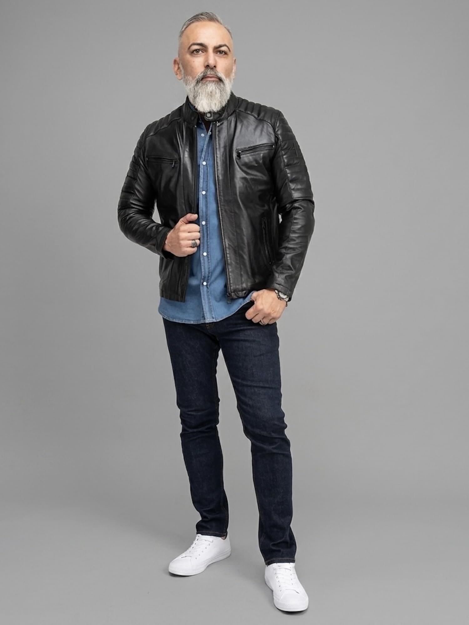 Rock Creek Jeans Herren Hose Slim Fit Stretch Denim M46