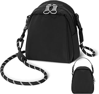 Small Crossbody Bags 2.8L for Women Unisex Multi Position Handbag with A...