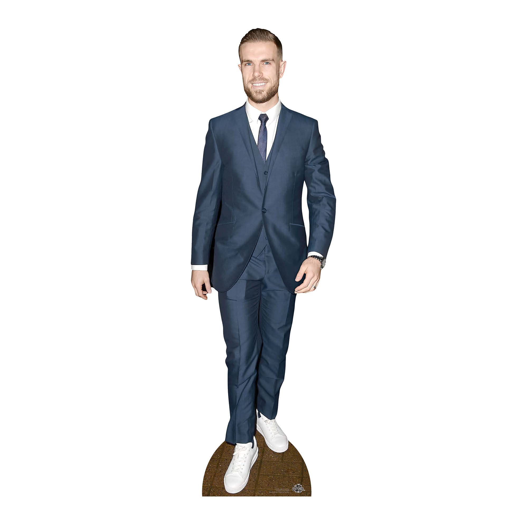 CS924 Star Cutouts Jordan Henderson Lifesize Cardboard Cutout with Mini – 186cm Footballer Standee Party Decoration & Fan Display