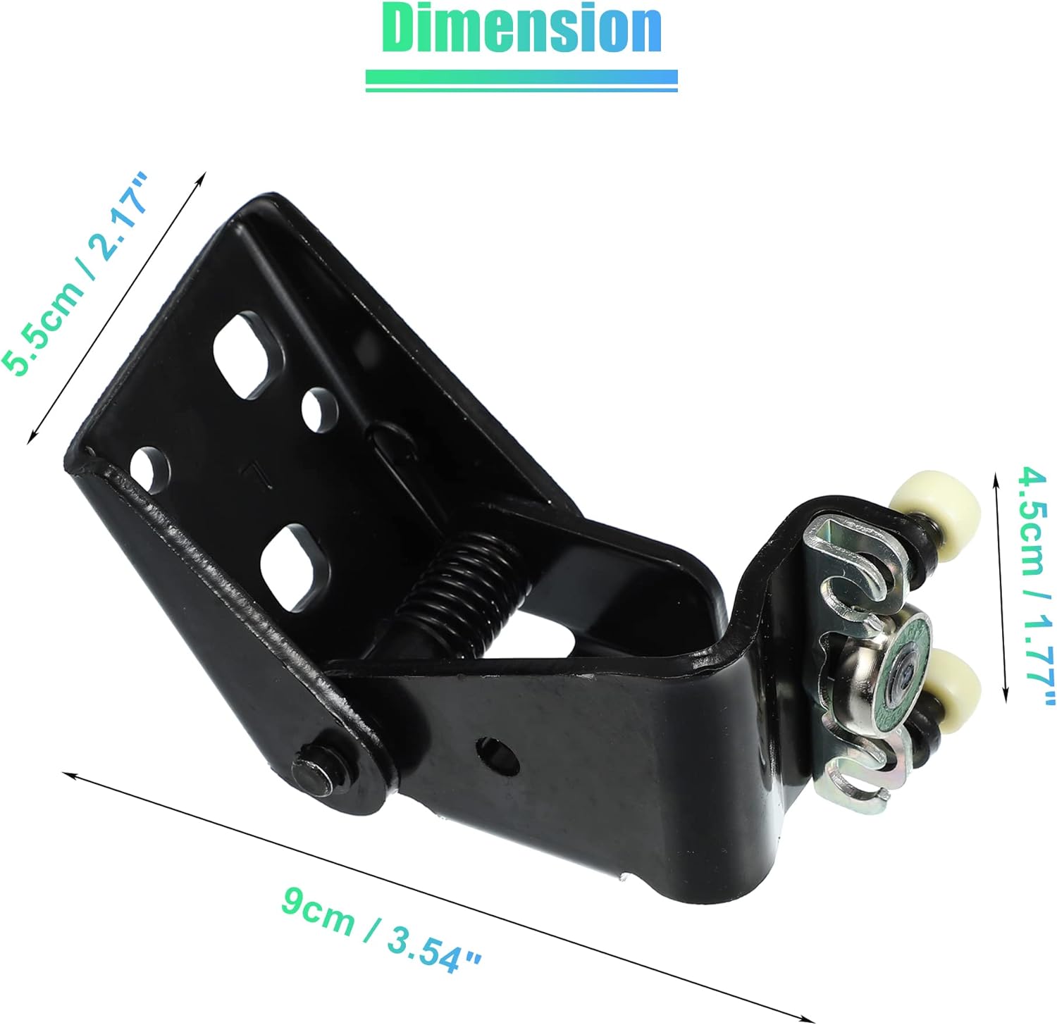 X AUTOHAUX Pair Left Right Side Power Sliding Door Roller for Honda Odyssey 1999-2004 Middle Center Sliding Door Roller Hinge Assy Replaces 72560-S0X-A53 72520-S0X-A53