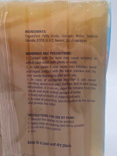 Miniatura 2 de 45 JABÓN DE CUABA CANDADO Jabón Lava ROPA QUITA EL SUCIO Y RINDE MAS