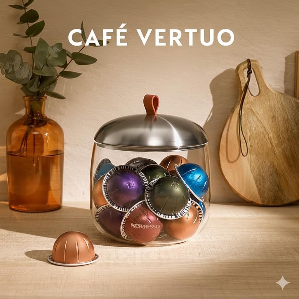 Pack de 50 cápsulas de café Double Espresso Chiaro Nespresso Vertuo