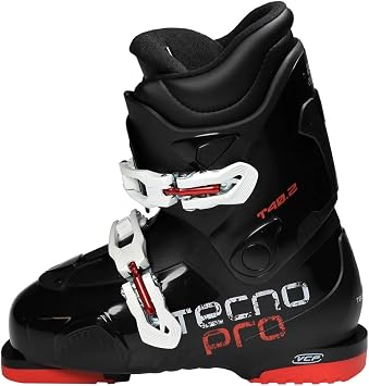 TECNOPRO T40.2 Junior Alpine Ski Boots - Easy Entry, Comfort, Warm Liner - 23.5-25.5 (25.0)