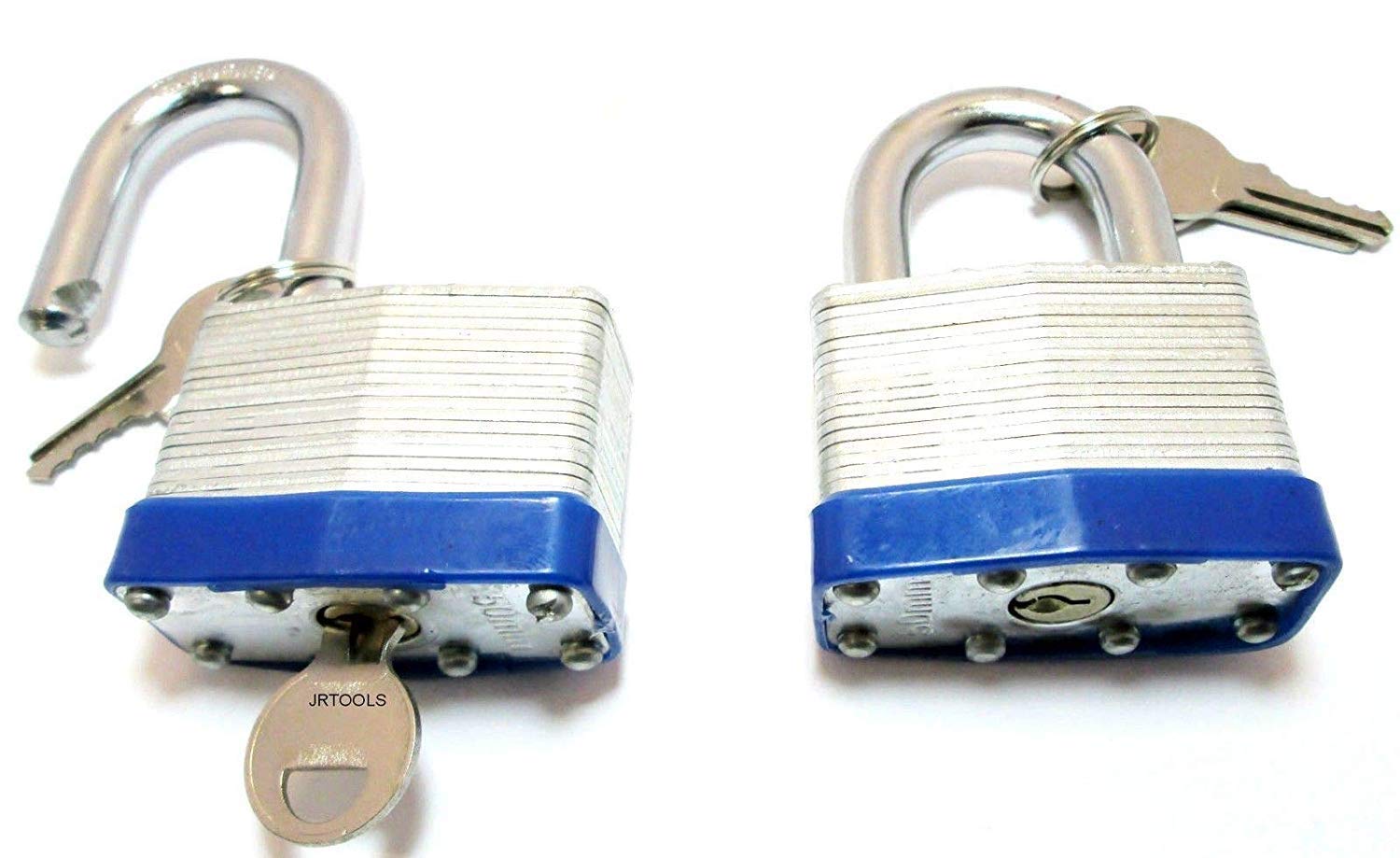 Toolzone 2Pc 50Mm Laminated Padlock Keyed Alike