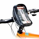 Dealprice Cycle Mobile Holder Waterproof with Touchscreen | Bicycle Phone Holder Top Tube Bag for MTB & Road Bike | Cycling Accessories Storage Pouch Fits Smartphones Up to 6.7 Inch (Black) gallery image