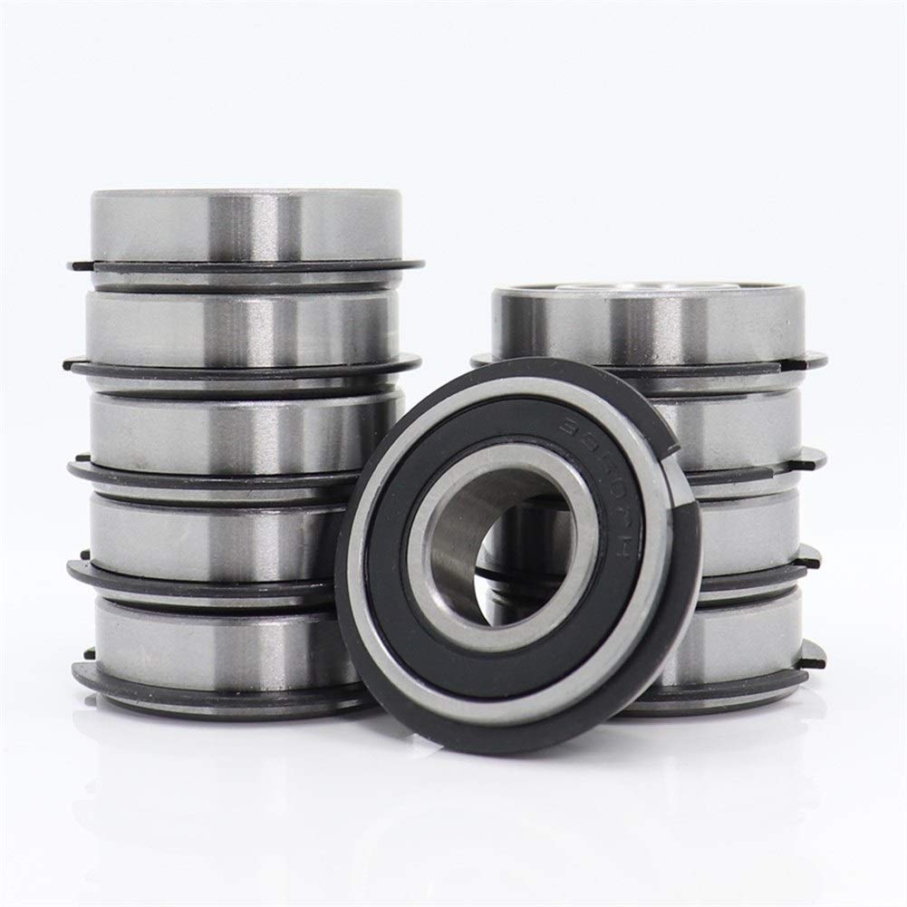 JIYAMI'EN EL 99502-HNR Go Kart Snap rodamientos de Rueda Anillo 5/8 "X1-3/8" x 7/16" for Motor Mini Bike Cortacésped Go Kart Carretillas Carros de 10Pcs