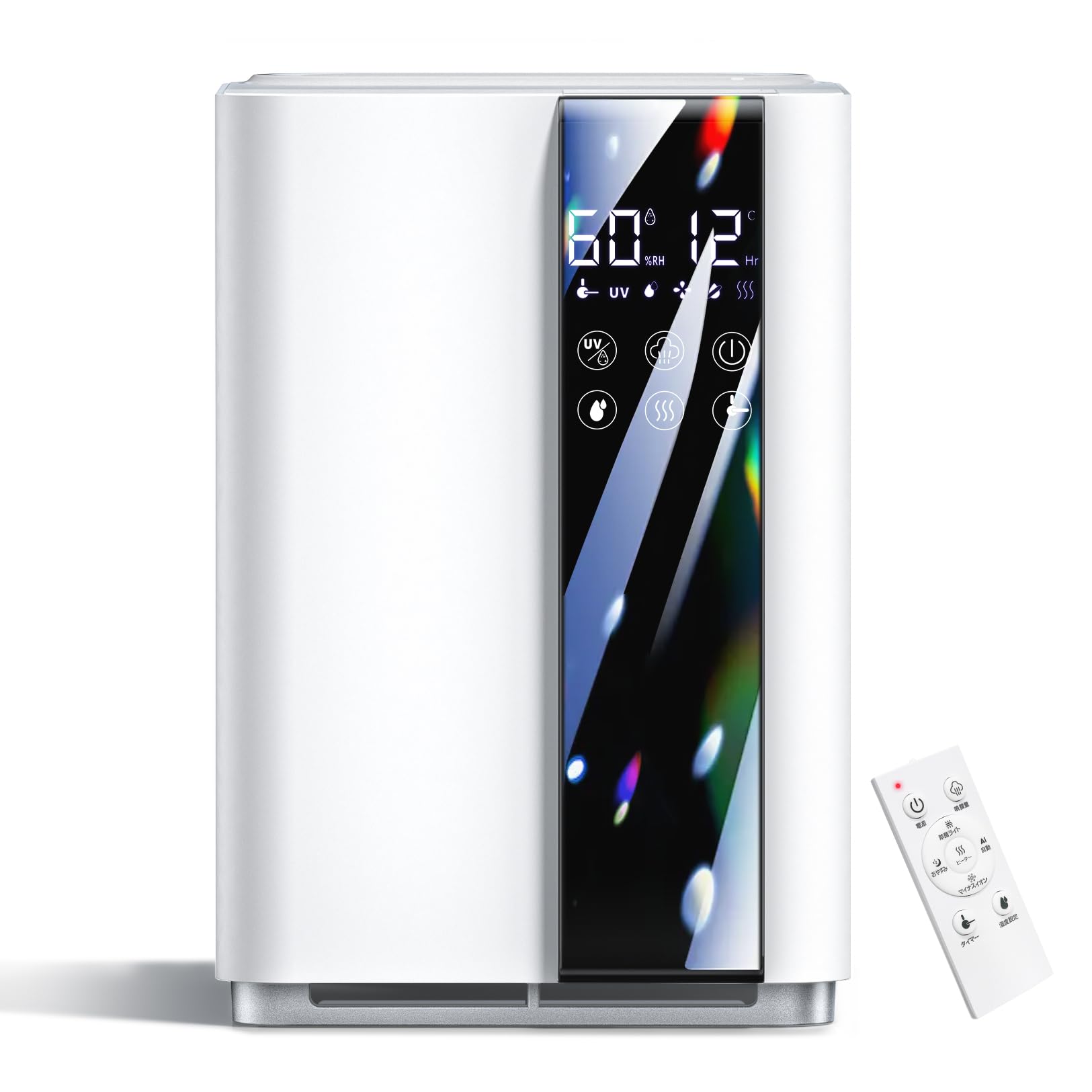 Amazon.co.jp: 加湿器 ハイブリッド式 【AIモード・お休みモード搭載