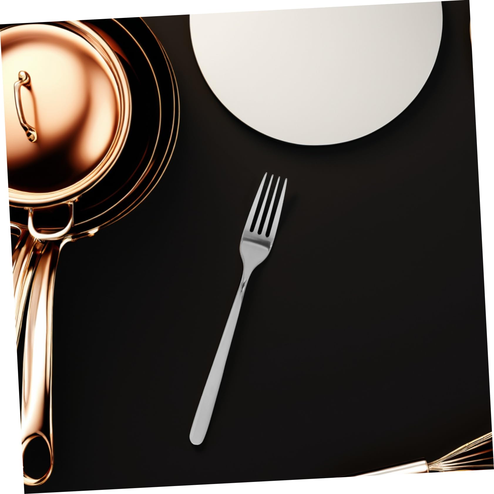 VALICLUD 12stücke Edelstahlgabeln Set mit Salatgabeln Vorspeisengabeln und Dessertgabeln Spülmaschinenfestes Besteck für Zuhause Restaurant und Partys Geeignet für Verschiedene Speisen