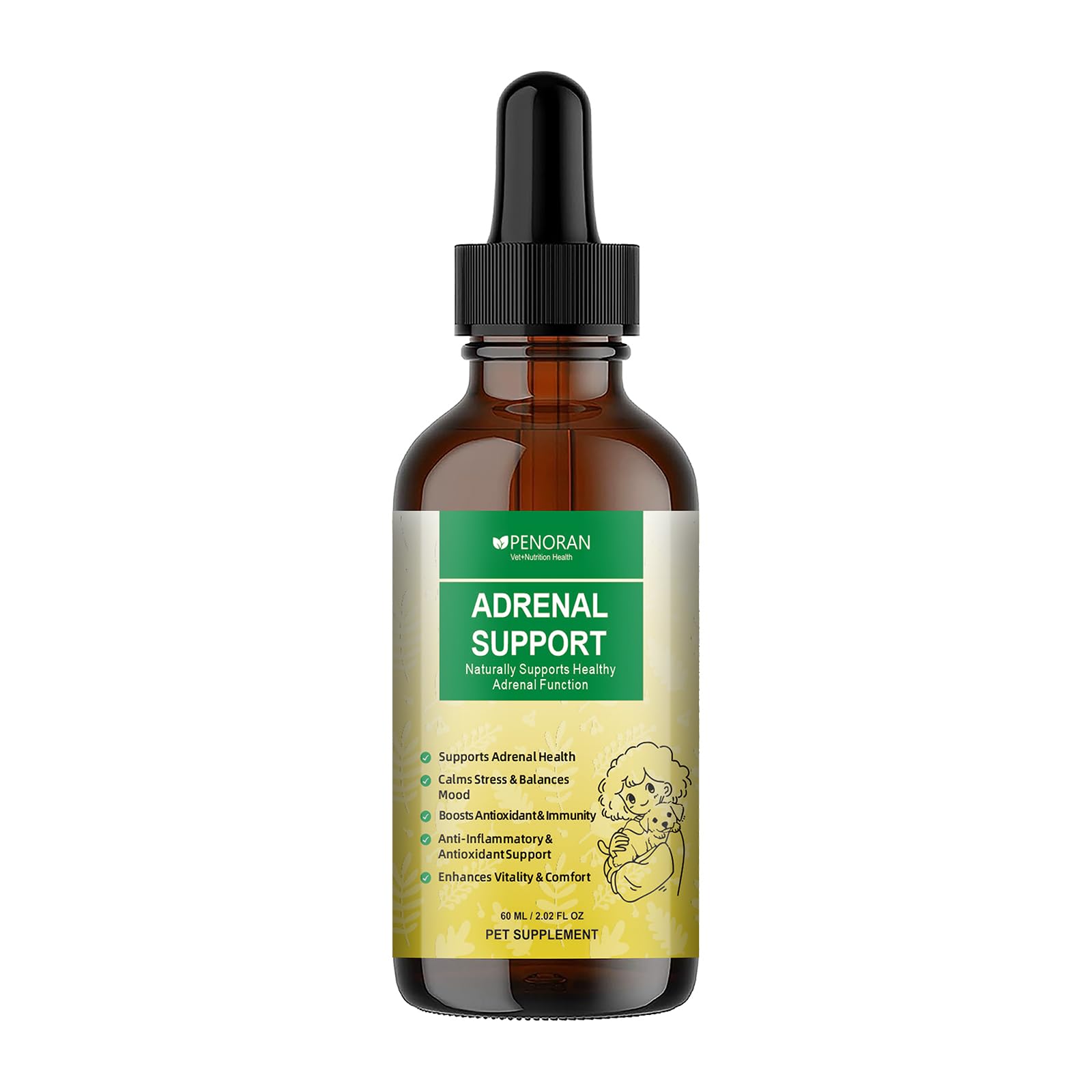 Adrenal Balance Harmony Drops for Dogs, Relieve Cushing's Liquid — Amazon image 9