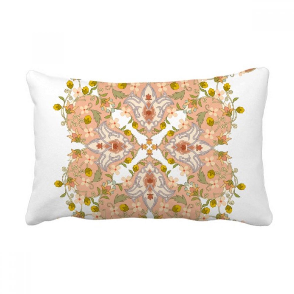 Coussin floral imprimé multicolore 40x60cm, une idée cadeau déco originale