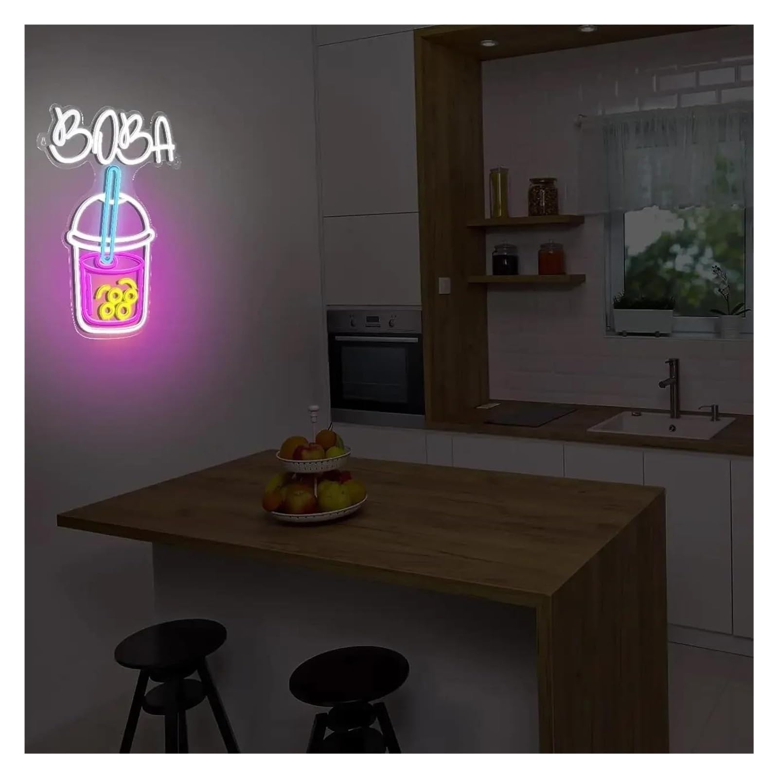 luoliang Illuminazione al neon Boba per insegna al per neon per luce dimmerabile alimentata tramite per