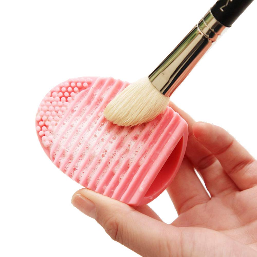 Silicone Cosmetic Makeup Brush Finger Glove Hand Cleaning Tool