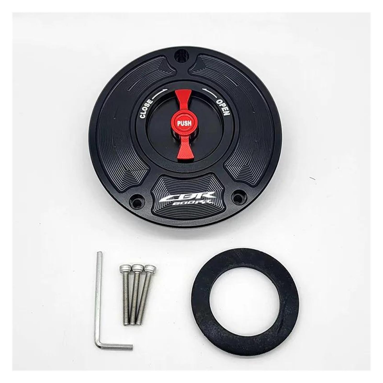 Tappo Del Serbatoio Del Carburante Per HONDA Per CBR 600RR Per CBR600RR Per CBR 600 RR Per CBR600 RR 2003-2016 Copertura A Sgancio Rapido Per Moto Tappi serbatoio (Colore : 1.)