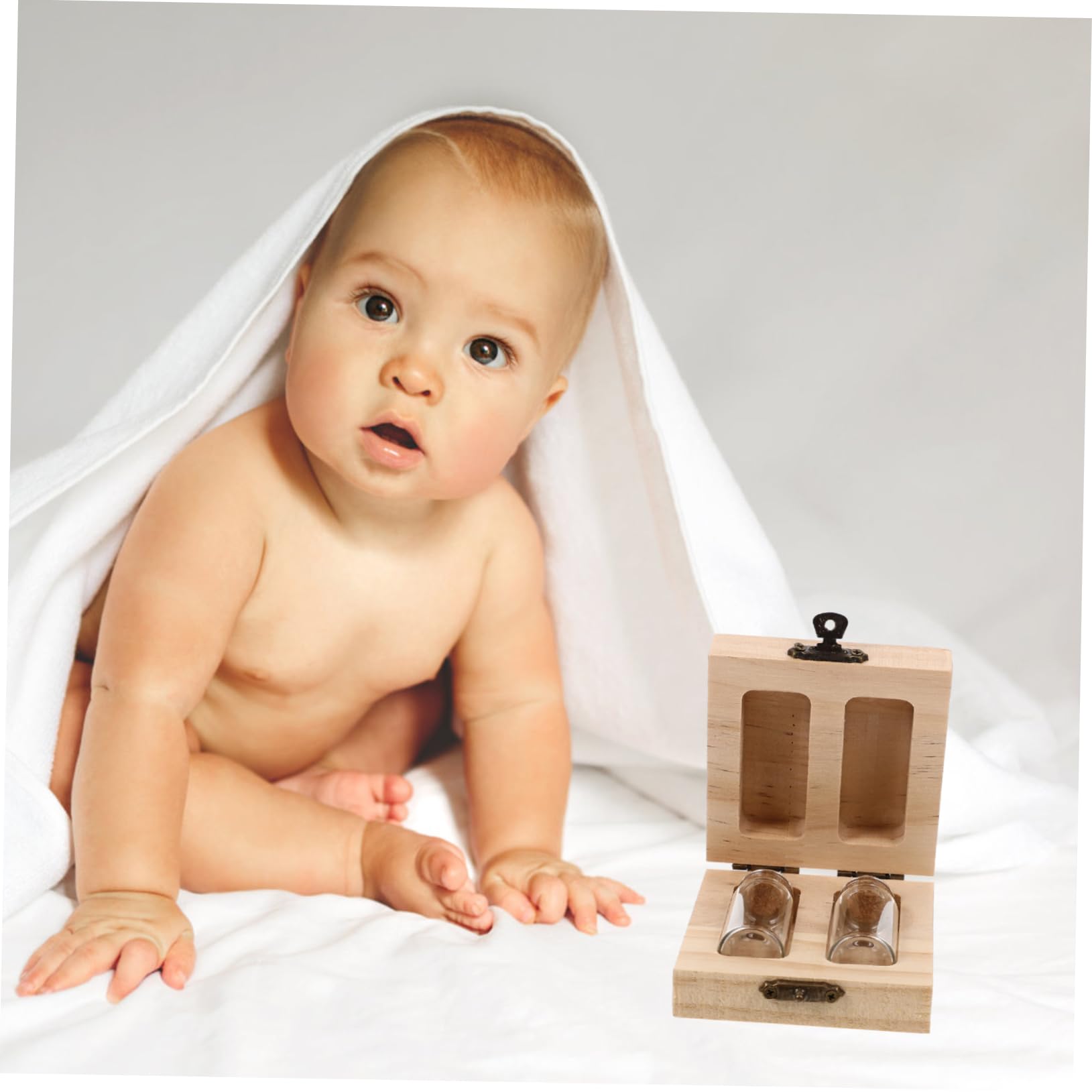 Garneck Support de rangement en bois pour bébé