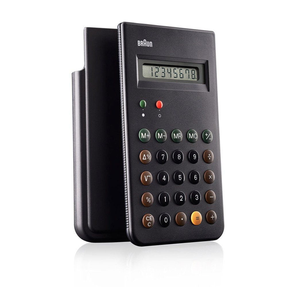 Amazon | [ブラウン]BRAUN 電卓 復刻モデル BNE001BK 【正規輸入品