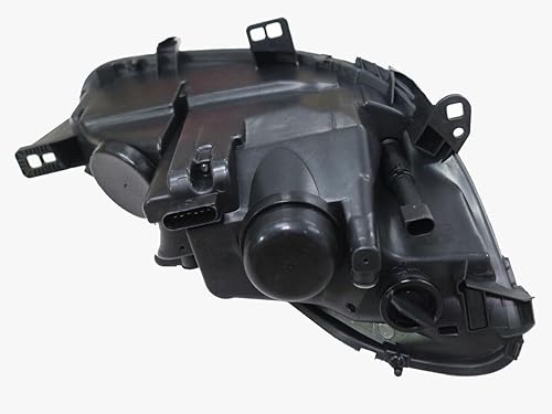 Miniatura 4 de Accesorios exteriores - Montaje de la lámpara de faro transparente/base negra compatible con Smart Fortwo 451 Mk2 2007-2014