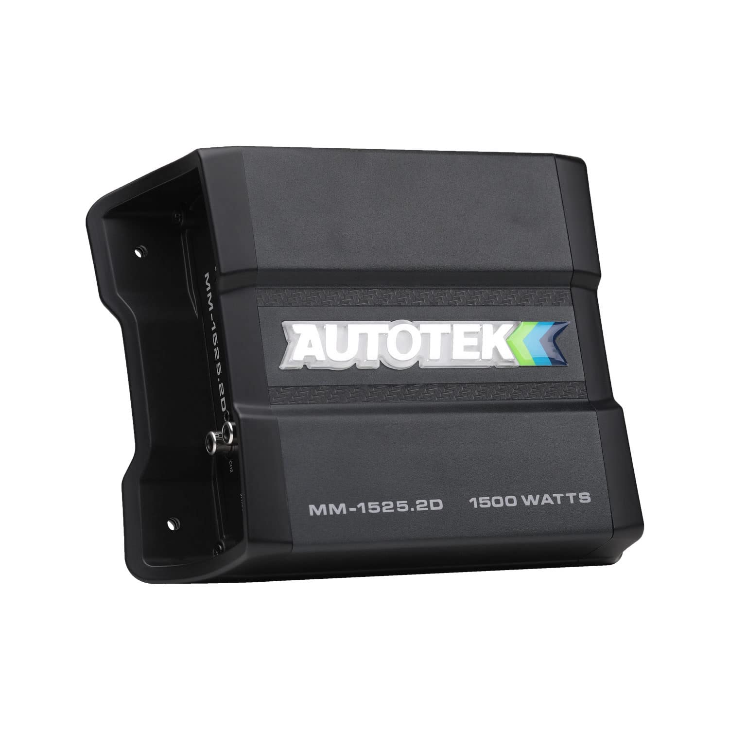 AutotekMM-1525.2D Mean Machine 1500 Watt Amplifier, Compact Bridgeable, 2 Channel Amplifier