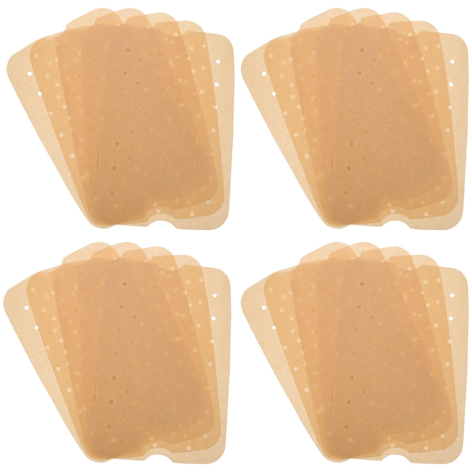 BESPORTBLE Forno Usa per Aria Khaki 200 e Friggitrice Carta Fogli ad Resistente Antiaderente Getta All’olio per Cottura e Pasticceria