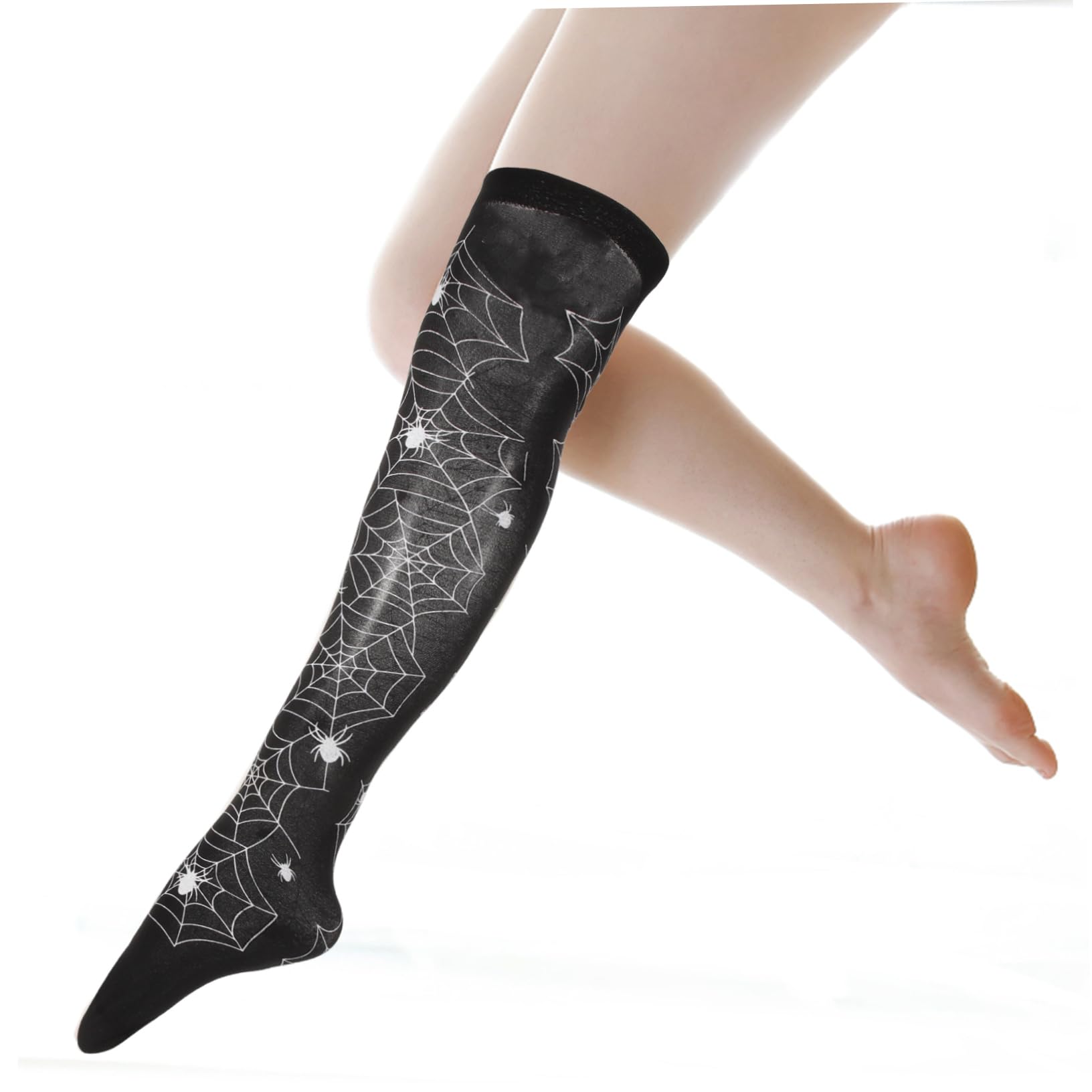 9 Paar Halloween Kleider Halloween Socken Outfits Gothic Socken Strümpfe Maskerade Kostümzubehör Gothic Gruselige Kniestrümpfe Handschuhe Gruselige