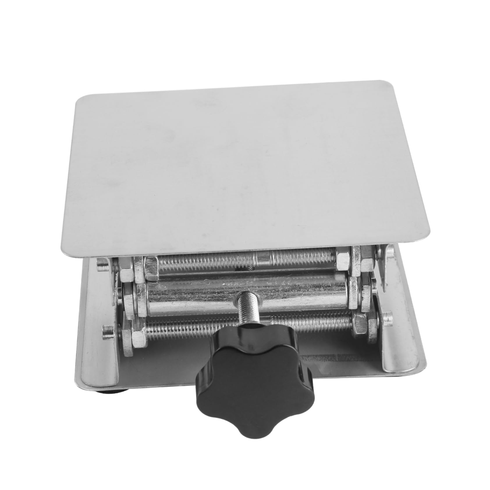 CIYODO Lifts Laboratory Stand Scissor Lift Labs Jack Holder Labs Jack Platform Labs Jack Stand Laboratory Lift Stand Scissor Lab Jack Aluminum Scissor Jack Stainless Steel Blue