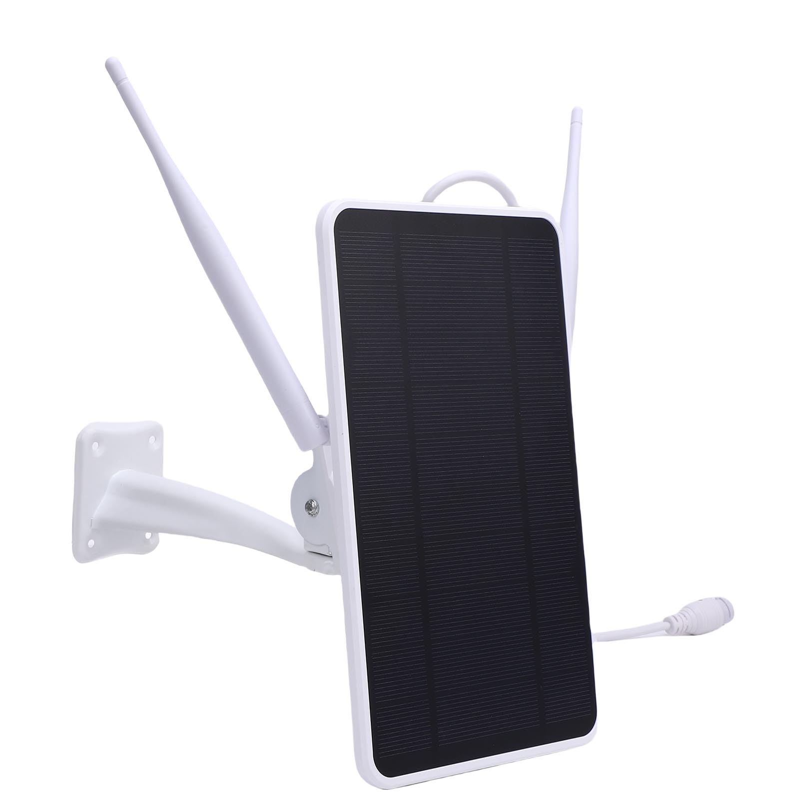 ASHATA Router Modem da 4G LTE da 6W a Energia Solare, Ripetitore di Router WiFi per Esterni con Slot per Schede SIM, a Prova d'acqua IP66 a Lunga Durata (EU)