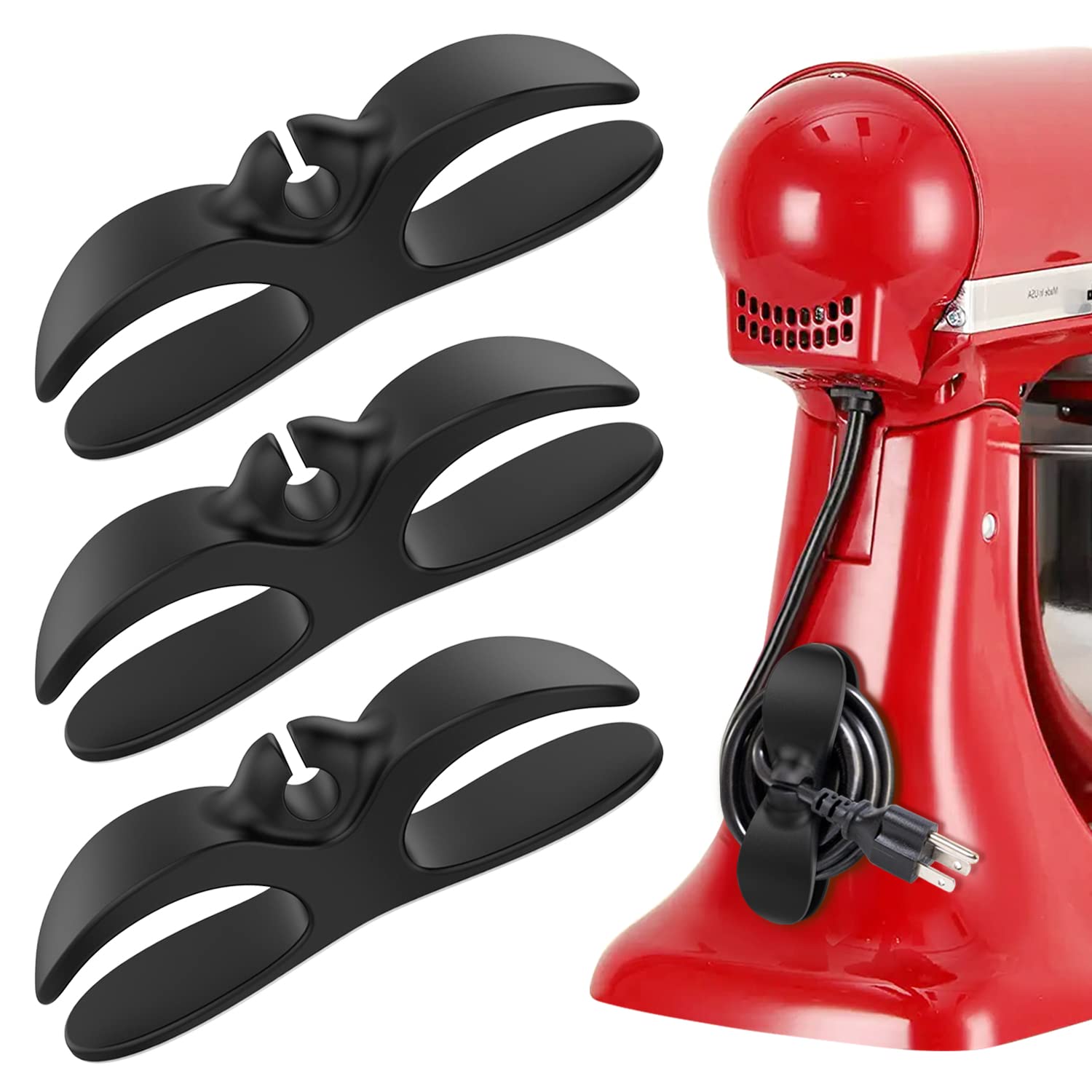 Cord Organizer for Kitchen Appliances, Upgraded Kitchen Appliances Cord winder Cord wrapper Cord keeper Cord holder for Appliances Coffee Maker, Air Fryer, Pressure Cooker, Mixer, Toaster (B0BJ8JM2HB) Amazon Price History, Amazon Price Tracker