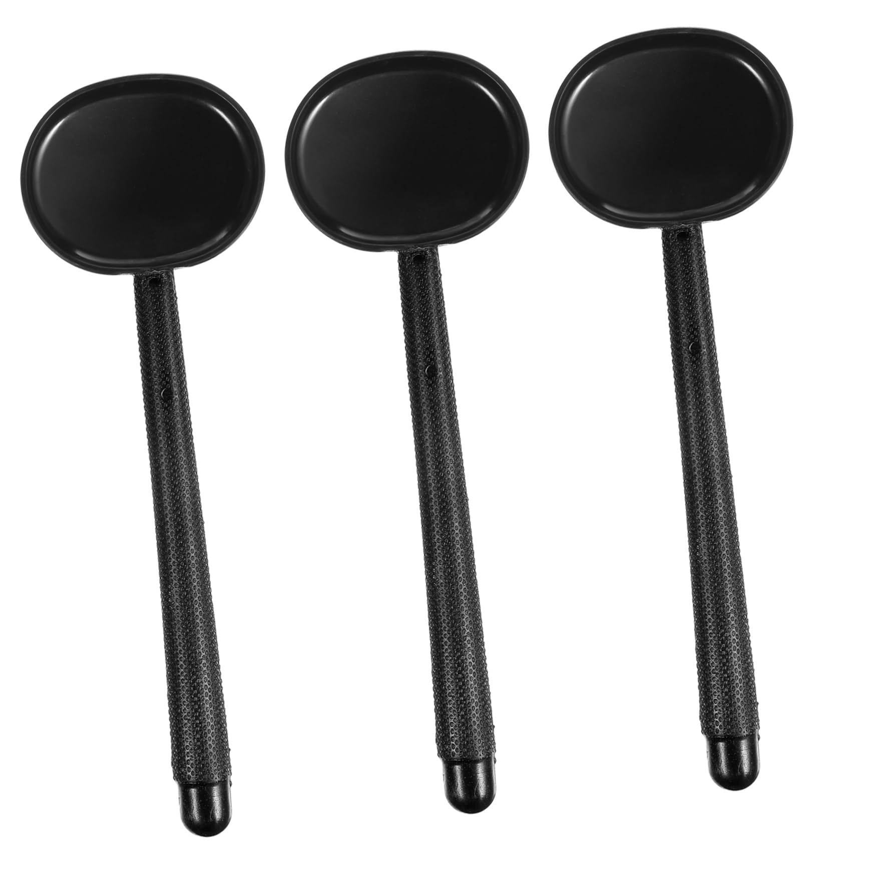 KOMBIUDA Vision Test Tool 3pcs Plastic Eye Occluder Black Occluder Eye Exam Eye Exam Accessories