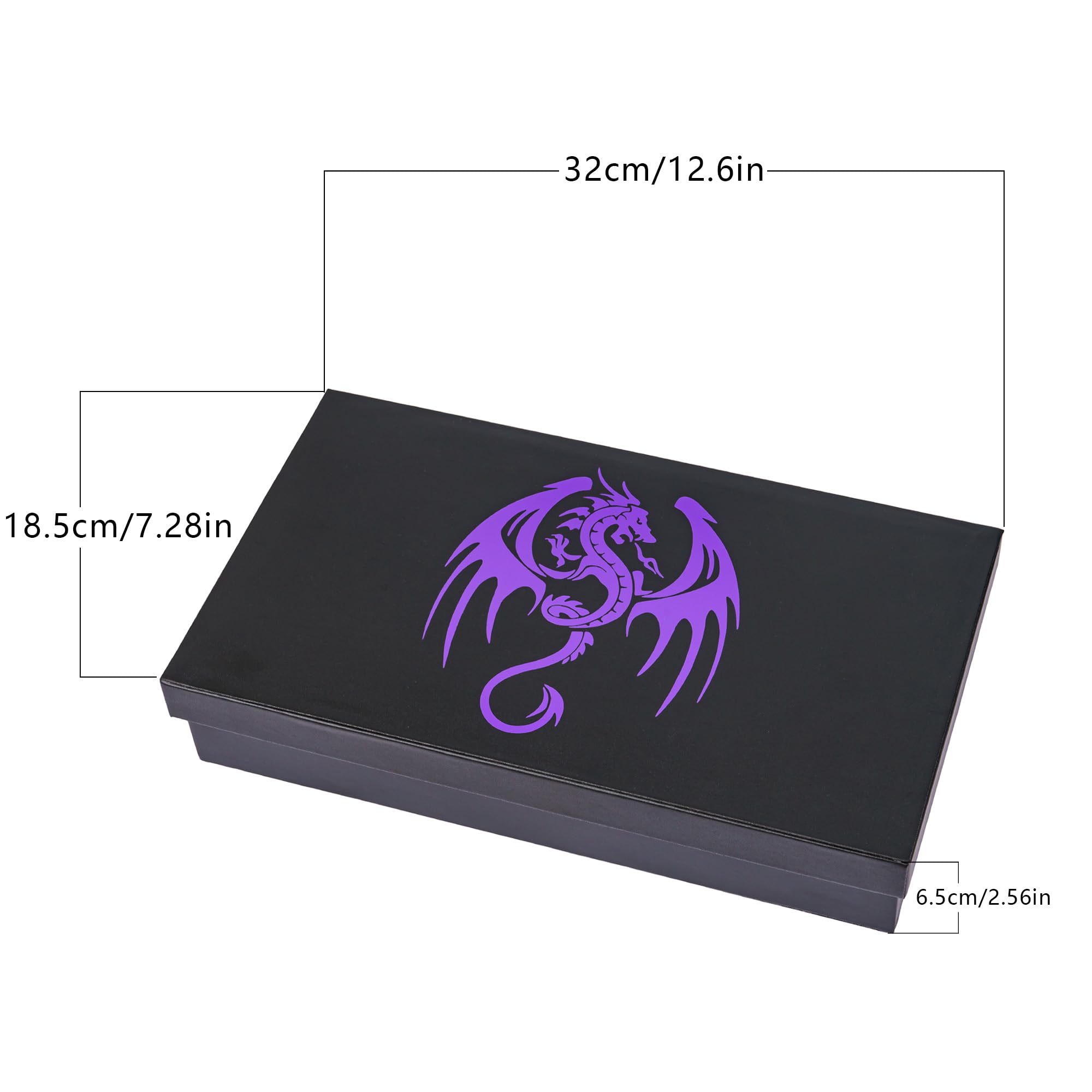 Caja de dados multifuncional 4 en 1 de almacenamiento D&D, torre de dados portátil, bandeja de dados morada, funda de cuero para juegos de rol de Dungeons and Dragons y otros juegos de mesa