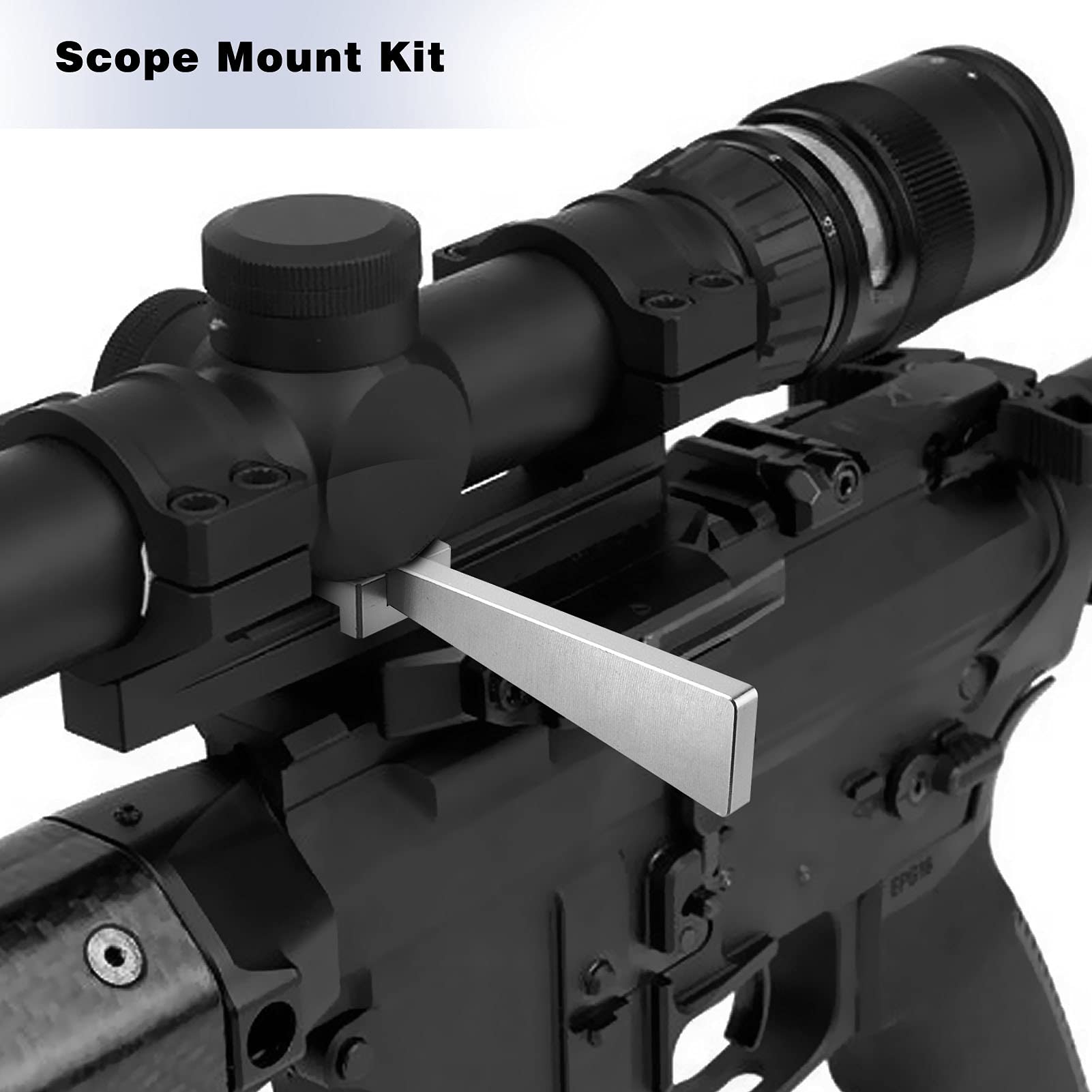 Scope Level, Premium Alloy Scope Mount Kit, Hand Level Scope for