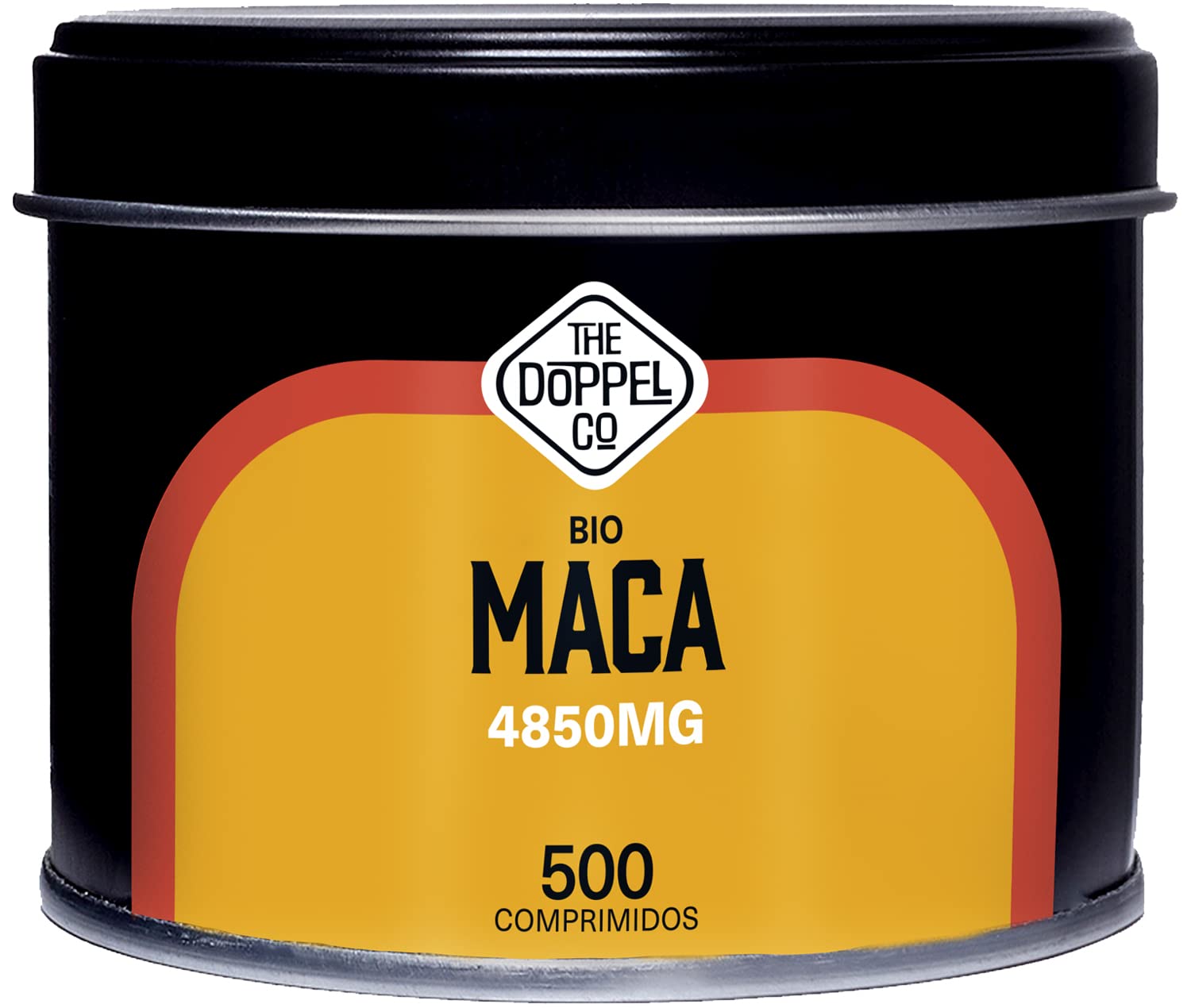 Maca Bio du Pérou 4850mg - 500 Comprimés - Extrait 5:1 - Cure de 4 mois - Maca Péruvienne Pura - Énergie et Vitalité - Sans Plastique - Certifié Bio
