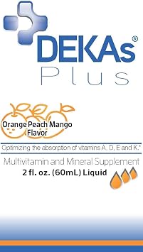 DEKAs Plus Liquid, 2oz. Per Bottle