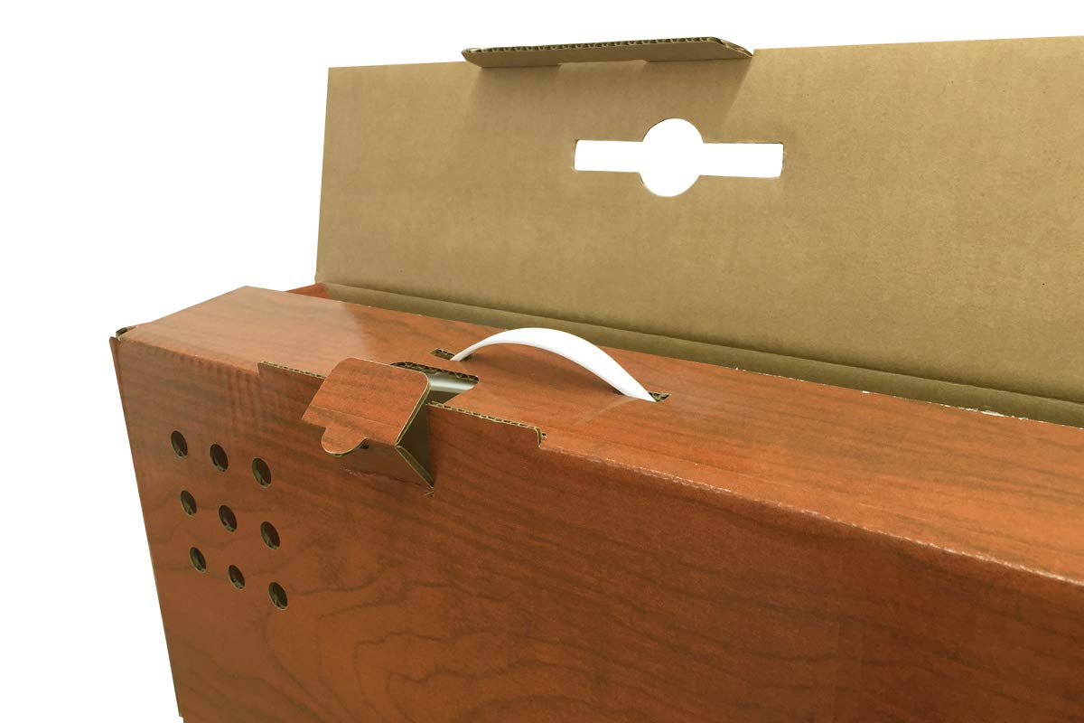 Pack de 20 Cajas de Cartón Jamoneras 86 x 14,5 x 27 cm Para Guardar Jamones o Paletillas Fabricadas en España