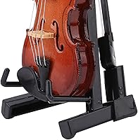 Vista 9 de Wooden Miniature Violin with Stand, Mini Wooden Guitar Model, Dollhouse Accessories Mini Musical Instrument Decor Gift, for Home Decoration,8cm