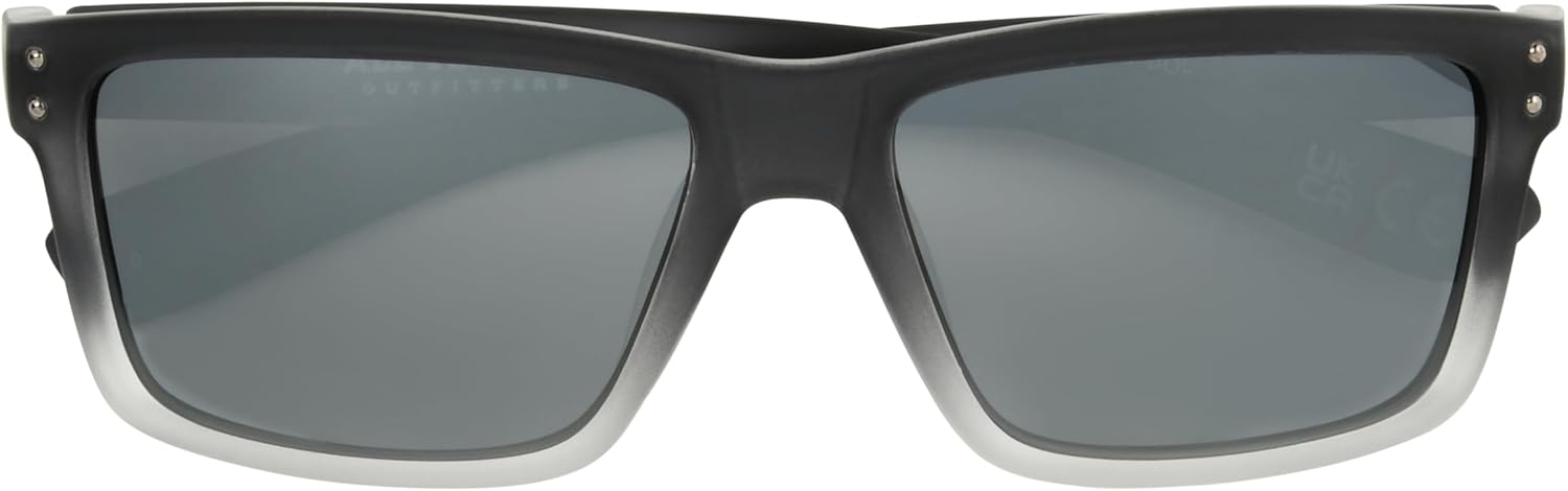 Foster Grant Men's All Terrain Alistair Rectangle Sunglasses, Grey, 56mm - Image 4