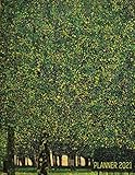  Gustav Klimt Daily Planner 2021: The Park Painting  Beautiful Green Calendar Year Organizer: January - December 2021 (12 Months)  Large Artistic ... Meetings, Appointments, Goals, School or Work